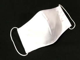 洗える立体マスク　3枚セット　布製　白　子供用（100〜160）　小学校学童用にお使い下さい。日本製　送料無料（郵送）