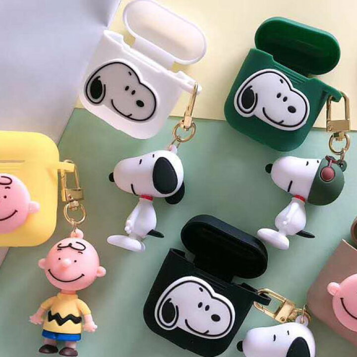 楽天市場】airpods1.2ケーススヌーピー キャラクター かわいい AirPods 