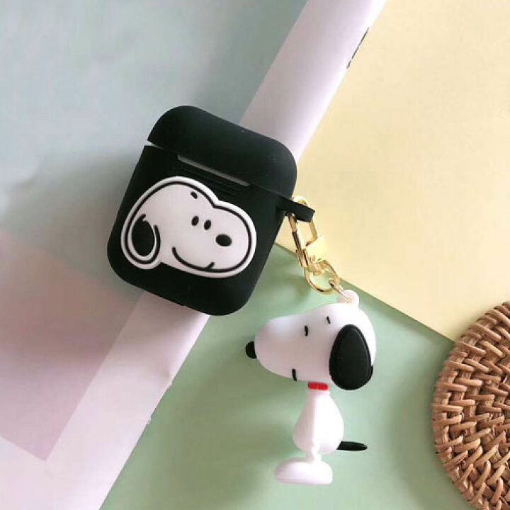 楽天市場】airpods1.2ケーススヌーピー キャラクター かわいい AirPods 