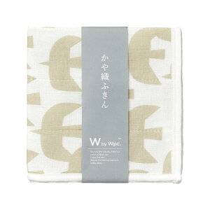 Wpc. Patterns かや織ふきん【おしゃれ ブランド レディース 女性 布巾 かや生地 日本製 北欧 かわいい 花柄 吸水性 通気性 乾きやすい 洗いやすい 台ふきん お皿拭き お手ふき テキスタイル 綿