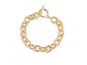 �y�����zBig Metal London �r�b�O���^�������h�� Catherine Oval Links Chain Bracelet 2777 �u���X���b�g �o���O�� �I�[�o���`�F�[�� �ȉ~ �K�x�ȃ{�����[�� �~�f�B�A���T�C�Y 22�����b�L K22GP �V���o�[���b