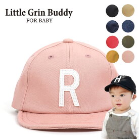 Little Grin Buddyスリムロゴキャップ ベースボールキャップ イニシャルキャップ 対象年齢は1歳から2歳 リトル グリンバディ ニューエラ ベビーキッズ帽子 ベビーキッズキャップ 子供 女の子 男の子