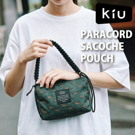 Kiu キウ パラコード サコッシュ ポーチ 3wayショルダーバッグ メンズ レディース キッズ 防水 撥水 ワンショルダー ボディバッグ 斜めがけ 多機能 軽い 小さい 軽量 旅行 トラベル 通勤 ウエストバッグ スマホポーチ 防水 シンプル ベーシック おしゃれ 無地 ギフト