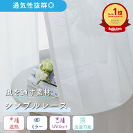 【ポイント5倍】《「潮騒」を使用した風を通すミラー遮熱レースシリーズ》カーテン 1枚入り オーダー ミ…