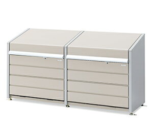 【イナバ物置】ダストボックスミニ 連結タイプDBN-126ML-2メッシュ床タイプ【ゴミ保管庫】【45Lゴミ袋×22袋相当】【屋外】