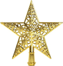 ＼4日20時~マラソン限定！P20倍！／クリスマスツリー 星 飾り トップ スター オーナメント ゴールド