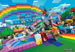 �G���X�J�C(ENSKY) MINECRAFT �}�C���N���t�g �F�ʂ̐��E 51×73.5cm �W�O�\�[�p�Y�� 1000�s�[�X JIGSAW PUZZLE 1000T-308 3�ˈȏ�
