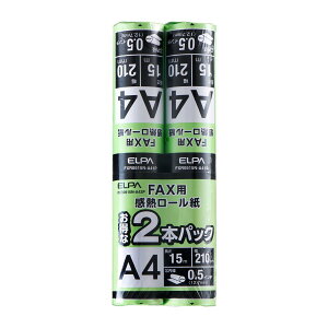 �G���p(ELPA) FAX���[����0.5�C���` A4 15m 2P FXR0515N-A42P