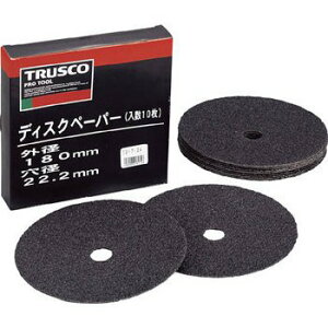 TRUSCO(�g���X�R) �f�B�X�N�y�[�p�[7�^ ��180X22.2#30 (10����) TG7-30