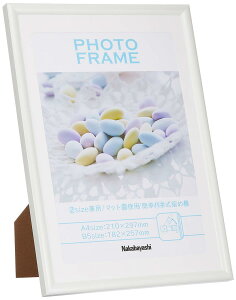 �i�J�o���V(Nakabayashi)�������iPVC�j�t�H�g�t���[�� A4��/B5�� �z���C�g -TPS-401-W