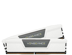 CORSAIR DDR5-5600MHz �f�X�N�g�b�vPC�p������ VENGEANCE DDR5�V���[�Y (PC5-44800) Intel XMP�������L�b�g 64GB �z���C�g [32GB×2��] CMK64GX5M2B5600C40W