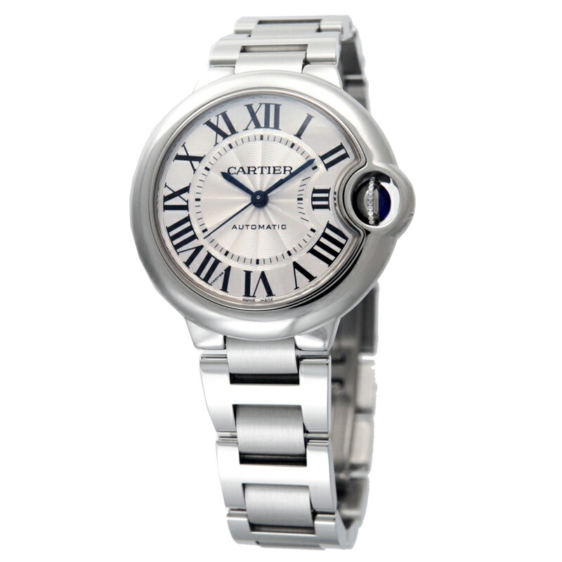 大注目】 カルティエ Cartier 腕時計 バロンブルー W6920071 シルバー：ブランドショップハピネス  -chancen.international