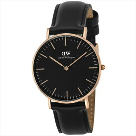 【期間限定セール】ダニエル ウェリントン DANIEL WELLINGTON 腕時計 ユニセックス Classic Black Sheffield DW00100139 ブラック