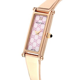 グッチ GUCCI 腕時計 1500 ピンクパール YA015559