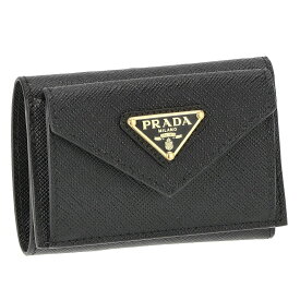 プラダ PRADA 三つ折 財布 レディース 1MH021 NERO