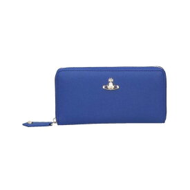 【期間限定セール】ヴィヴィアン ウエストウッド Vivienne Westwood 長財布 51050023-SAFFIANO BLUE