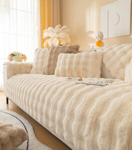 ソファーカバー ソファーシート かけるだけ ふわふわ 暖かい 冬 厚手 セパレート モコモコ 柔らかい 一人掛け 2人掛け 3人掛け 肘あり 汚れ防止 汚れ隠し キズ防止 洗える 防寒対策 滑り止め