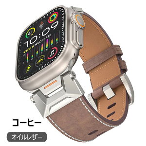 Apple Watch 9/Ultra2 �Ή� �o���h �����x���g ���i���V���R�� �r���v�o���h �ւ��x���g 42/44/45/49mm �S�T�C�Y�Ή� �ϋv�� �����ȒP �����Y ���f�B�[�X �X�|�[�c �A�E�g�h�A �A�b�v���E�H�b�`�����o