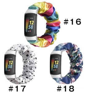 Fitbit Charge 5 �Ή� �����o���h ���[�v�^�C�v �\�t�g�z���{�S�� �e�͐� �L�k�� �ʋC�� ���f�B�[�X �K�[���Y �r���v�x���g ���X�g�o���h �u���X���b�g �ȒP���� ������� ���F�I��