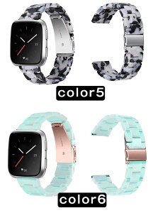 Fitbit Versa 3�^Versa 2 �Ή� �����o���h �����{�X�e�����X �S�[���h�o�b�N�� �j�����p ���f�B�[�X �����Y �K�[���Y ���X�g�o���h �t�B�b�g�l�X�g���b�J�[�p ������� �ȒP���� �ւ��X�g���b�v