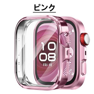 �y2�Z�b�g�zHUAWEI Watch Fit3 / Fit4 / Fit 4 Pro �Ή� �ی�P�[�X TPU�f�� �ϏՌ� �S�ʕی� �ȒP���� �J�b�R���� �}���`�J���[ ������� �֗� ���p �l�C ��̌^�\�t�g�P�[�X �t�@�[�E�F�C �E�H�b�`�J