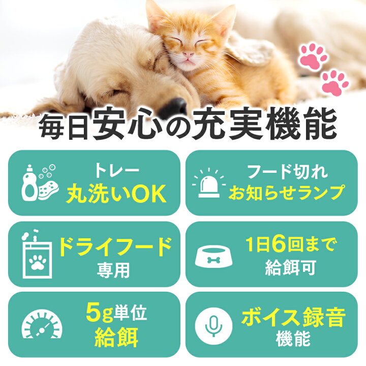 割引価格 マクロス フォトウビーンズ 自動給餌器 犬 ネコ 室内 ペット 回転式オート お留守番 タイマー ペットフィーダー 餌やり機 ウエット ドライ 両用 Discoversvg Com