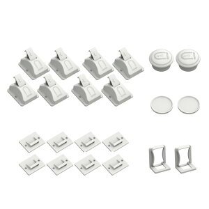 イクタノ マグネット 引き出しストッパー 赤ちゃん 子ども ペット ロック ベビーロック チャイルドロック 磁石 収納 キッチン 棚 安全対策 いたずら防止 指はさみ防止 4個セット/8個セット