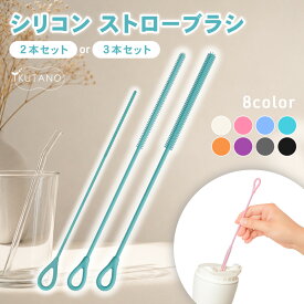 シリコン ストローブラシ ボトルブラシ 水筒ブラシ タンブラーブラシ ストロー洗浄ブラシ 3mm 6mm 9mm 2本/3本セット 食洗機対応 煮沸消毒 スチーム除菌対応 ベビーマグ 哺乳瓶 水筒 タンブラー ぬめり汚れ 茶渋 8色展開 イクタノ