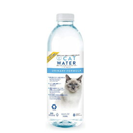 キャットウォーター 500ml 猫 水 猫用 尿路疾患 飲み水 ペットボトル おしっこ対策 携帯用 非常用 塩素フリー 天然水 水分補給