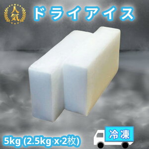 【5%OFF 10/27 09:59まで】ドライアイス 5kg クール冷凍便 配送地域限定 保冷箱つき アイスクリーム 釣り バーベキュー アウトドア 食品保存 停電 実験 スモーク 自由研究【ドライアイス5キロ 2.5