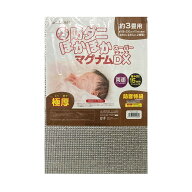【送料無料】【ユーザー】防ダニ マグナム 約3畳用 ほかほか スーパー DX デラックス 超 極厚マット 15mm…