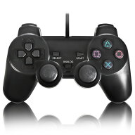 【K&SGAMER】PS2 有線 コントローラー プレイステーション2 対応 アナログコントローラ g-035