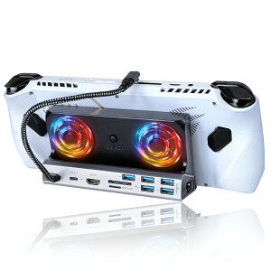 KSGAMER DOCKING STATION hbLOXe[V ^ Q[~OhbN 10in1 @\ |[g X^h [d Steam Deck ROG Ally Legion GO iPad g-001