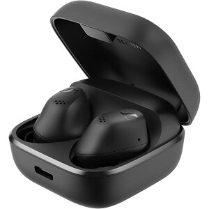 �[���n�C�U�[ Sennheiser ���C�����X�C���z�� ACCENTUM True Wireless �u���b�N �����\�h���C�o�[ 28���ԍĐ� �n�C�u���b�h�m�C�Y�L�����Z�����O �O����荞�݋@�\ bluetooth 5.3 IP54 �|�P�b�g�T�C�Y ���C