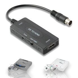 【K&SGAMER】 セガサターン HDMI変換 コンバーター HDMI 1080p 変換 アダプター g-037