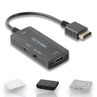 【K&SGAMER】 プレステ2 HDMI変換 コンバーター （PS1/PS2/PSone 対応） プレイステーション HDMI 変換 1…