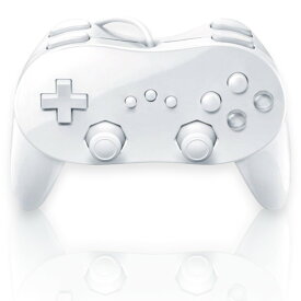 Wii クラシックコントローラ PRO Wii WiiU 互換コントローラー 振動機能付き （スーパーファミコンミニ対応） g-025
