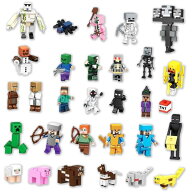 【創造力UPの29体セット】 レゴ ミニフィグ マイクラ風 マインクラフト風 互換 LEGO ミニフィギュア ブロ…