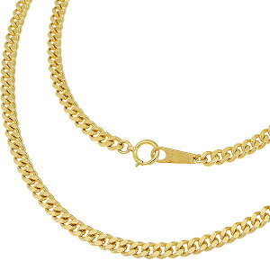 送料無料・返品可♪K18YG 2面シングル 喜平ネックレス 60cm 27.2g A♪ キヘイ 18金 イエローゴールド【中古】