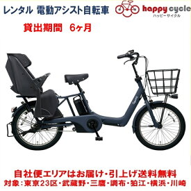 レンタル 6ヶ月 電動自転車 子供乗せ パナソニック ギュット アニーズ 12.0Ah 20インチ 自社便エリア対象（送料無料）