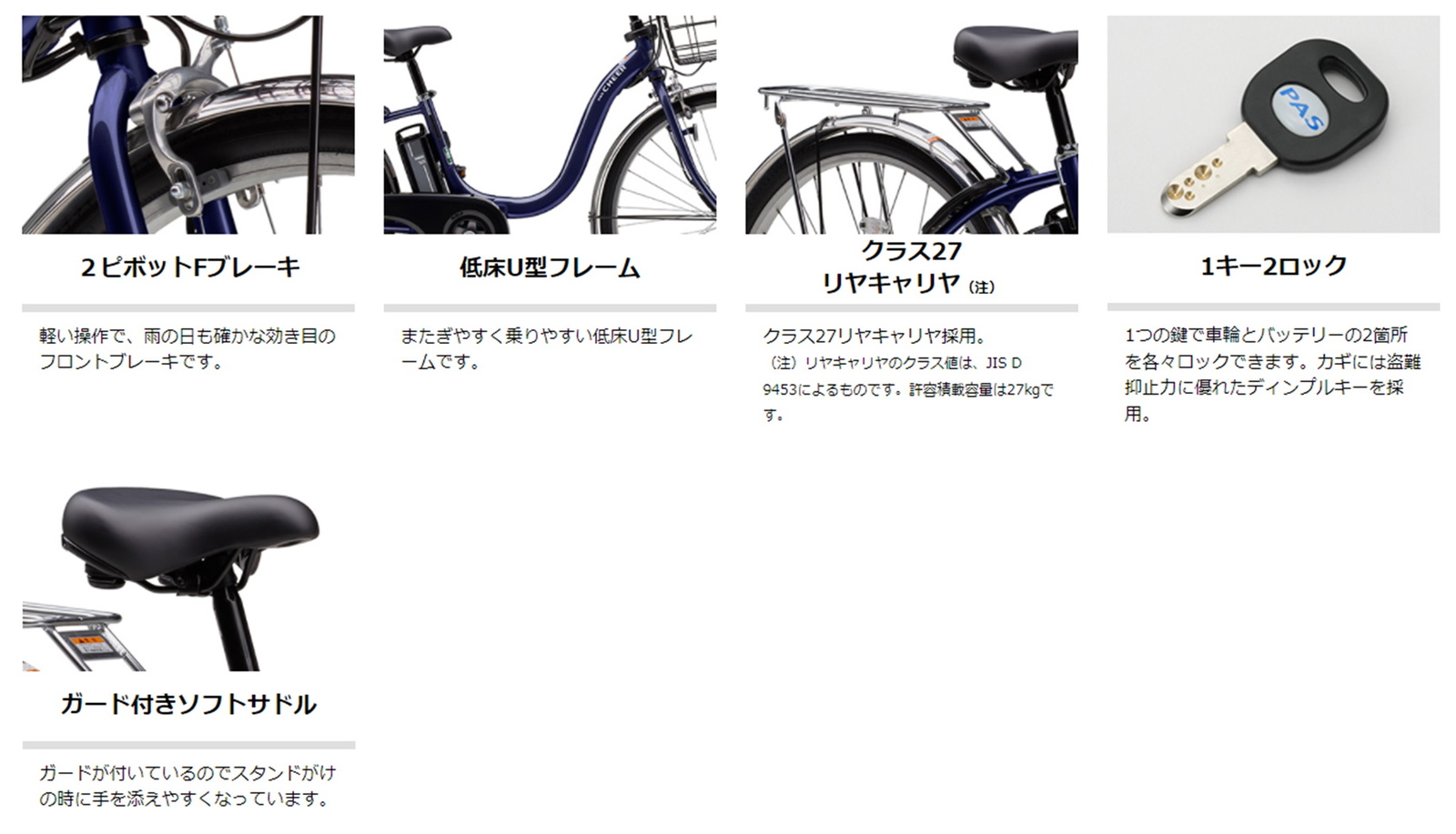 【楽天市場】電動自転車 ヤマハ PAS Cheer（パスチア）8.9Ah 24 