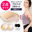 【1000円offクーポン】【2点セット】ブラパッド ブラインサートカップ ラジャーパッド 丸形 胸パッド ブラカップ 付け替え 替え カップ取り外し 下厚タイプ 低反発 円型 丸型 交換用 1組 M L バストパッド 肉厚 ブラパット 取り替えパット 美胸 ピラティス リーチェ