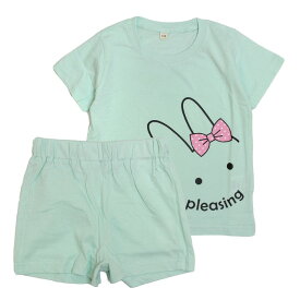 [決算在庫処分] 半袖 Tシャツ ショートパンツ 上下セット ルームウェア キッズ 女の子 子供 セットアップ 110cm 120cm 130cm