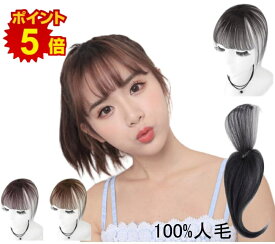 前髪ウィッグ 3D構造つむじ付きシースルーバングちょい足し前髪ウィッグ 人毛 ウィッグ (※人毛商品) 人毛ウィッグ ポイントウィッグ 人毛100％ 部分ウィッグ シースルー つむじ付 手植え