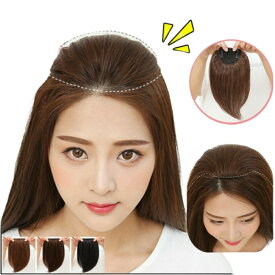 【返品交換OK！】 人毛ウィッグ エクステ ワンタッチ 人毛 ウィッグ 送料無料 ポーシャルエクステンション ポイントウィッグ 白髪隠し 人毛100％ 部分ウィッグ ヘアピース 簡単 自然 前髪