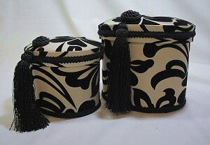 ジェニファーテイラー/Jennifer Taylor小物入れS/Lセット・カルトナージュ(Yorke)ジュエリーボックス おしゃれ プレゼント 【HLS_DU】