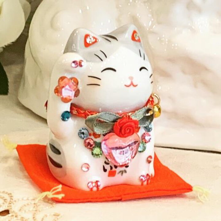 楽天市場 招き猫 デコレーション キラキラ 置物 おしゃれ かわいいラインストーンのデコレーションがかわいい 彩絵福招き猫 6体セット ミケ 茶ブチ 黒 ブチ トラ 灰トラ 商売繁盛 開店祝い 合格祈願 御祝 内祝 縁起物 薬師窯 ハッピーグッズコレクション 楽天市場 招き猫 デコレーション キラキラ 置物 おしゃれ かわいいラインストーンのデコレーションがかわいい 彩絵福招き猫 6体セット ミケ 茶ブチ 黒 ブチ トラ 灰トラ 商売繁盛 開店祝い 合格祈願 御祝 内祝 縁起物 薬師窯 ハッピーグッズコレクション