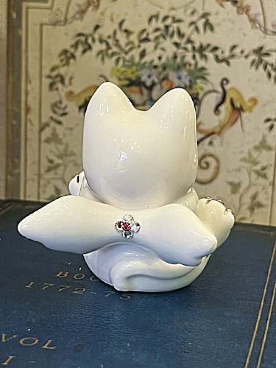 楽天市場】招き猫 デコレーション キラキラ 置物 おしゃれ かわいい 