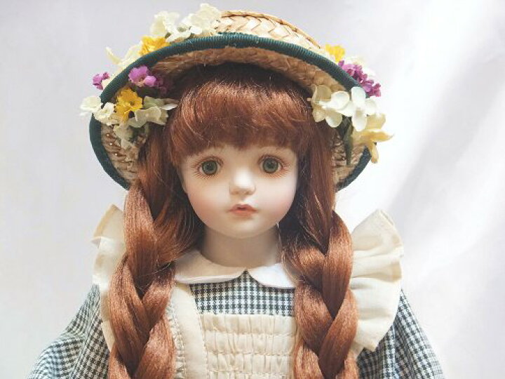 楽天市場】若月まり子 ビスクドール「赤毛のアン」（ドールスタンド付  