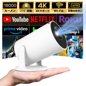 w! |Cg10{5292~x10ŐVŁIvWFN^[ ƒp 4KΉ |[^u ^ V䓊e Android TV Bluetooth5.4 Xs[J[ 18000LM 1080P Wi-Fi6 X}zڑ\ `␳ Xs[